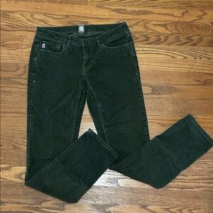 Stio Rivet Green Corduroy Pants Womens 4 Regular